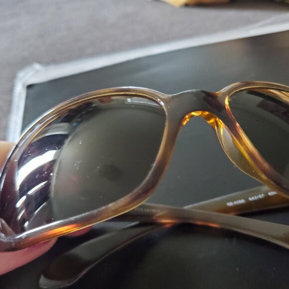 Ray-Ban RB4068 Polarized Sunglasses Havana w/Brown (642/57) - Picture 4 of 4